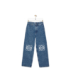 Anagram baggy jeans in denim