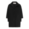 Black cashmere coat