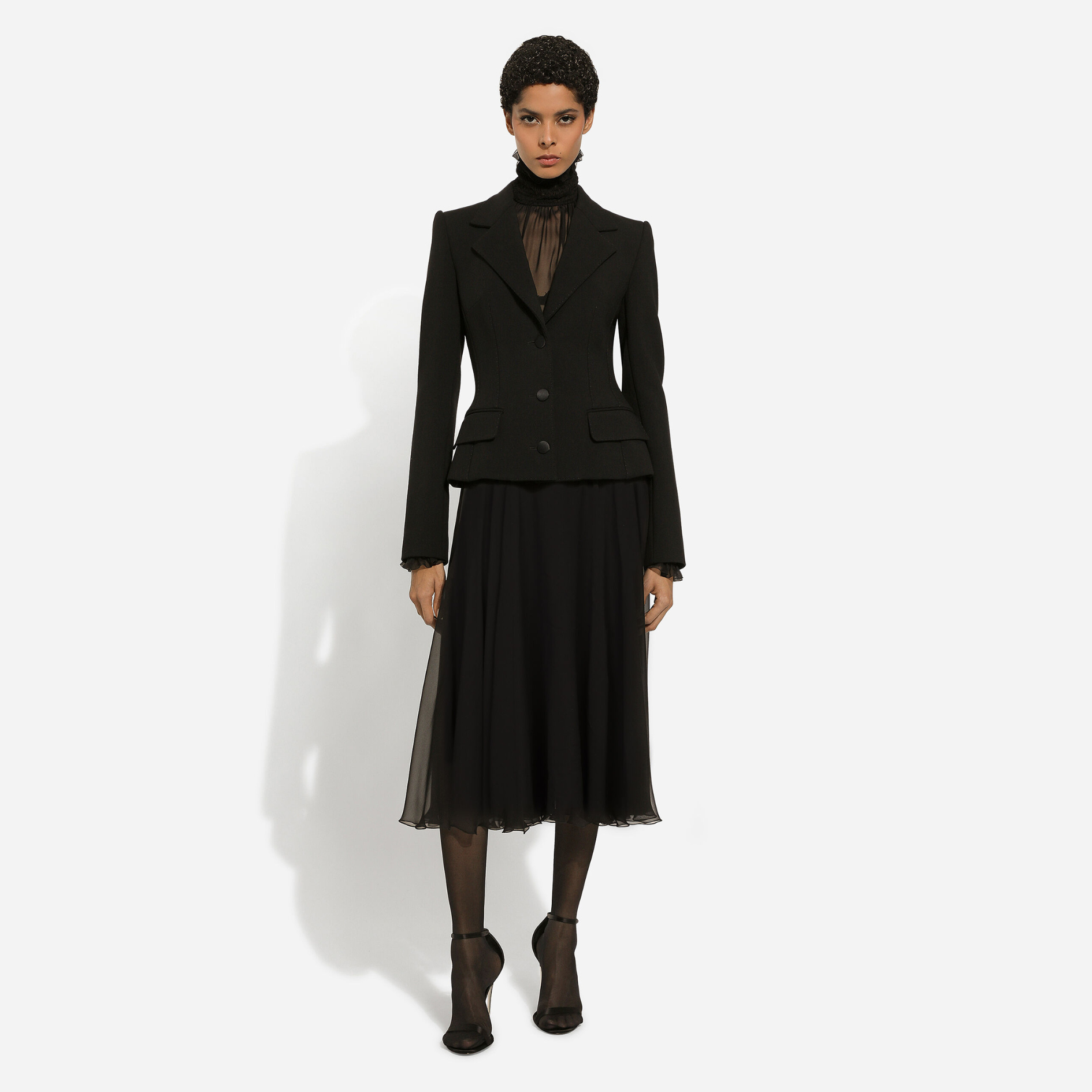 CHIFFON-CALF-LENGTH-CIRCLE-SKIRT-8609616789724-Dolce-Gabbana-1