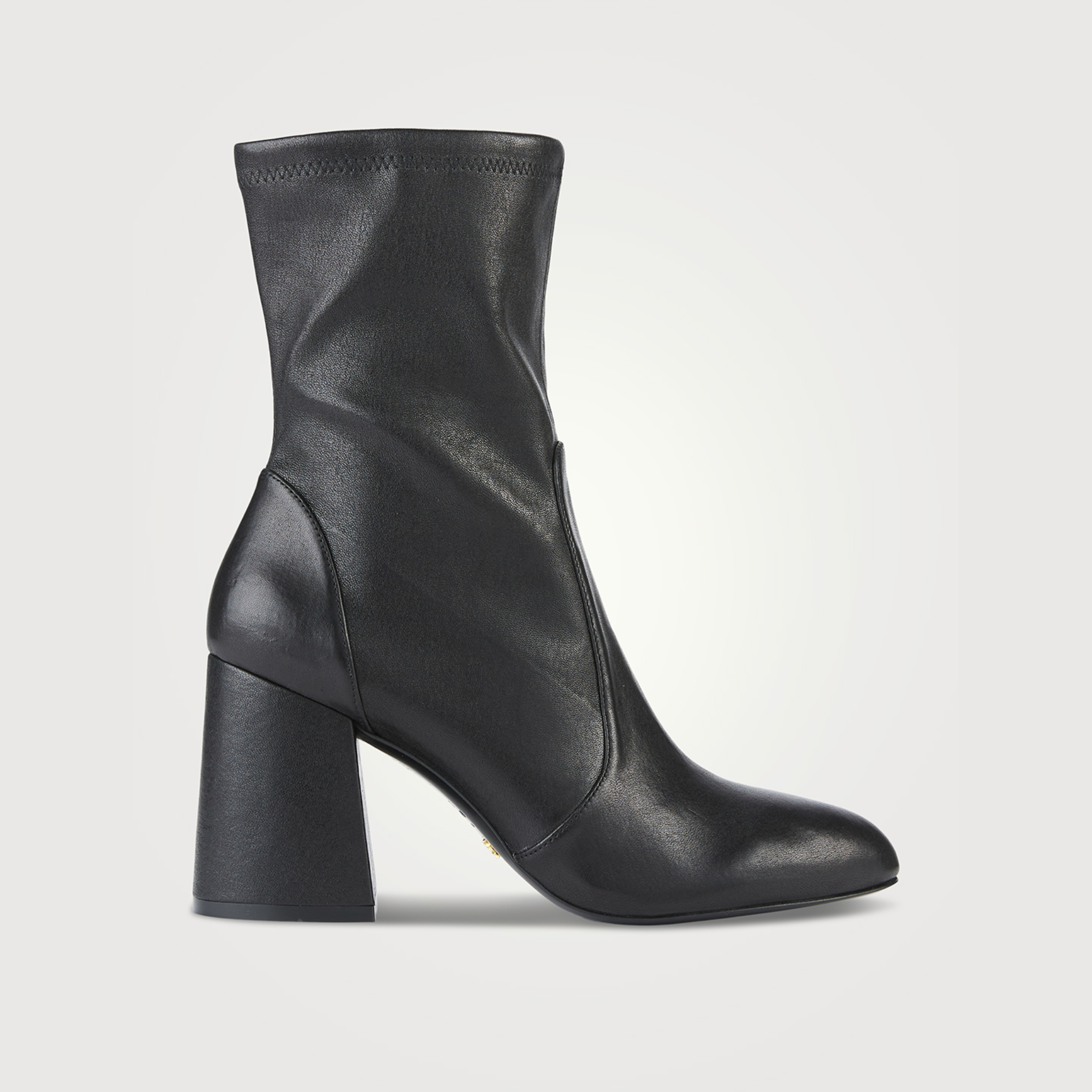 Flareblock Leather Sock Boots