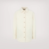 Light bouclé overshirt