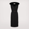 Long quilted vest