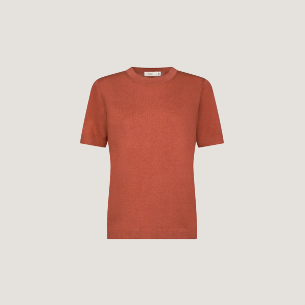 SILK COTTON JERSEY T-SHIRT