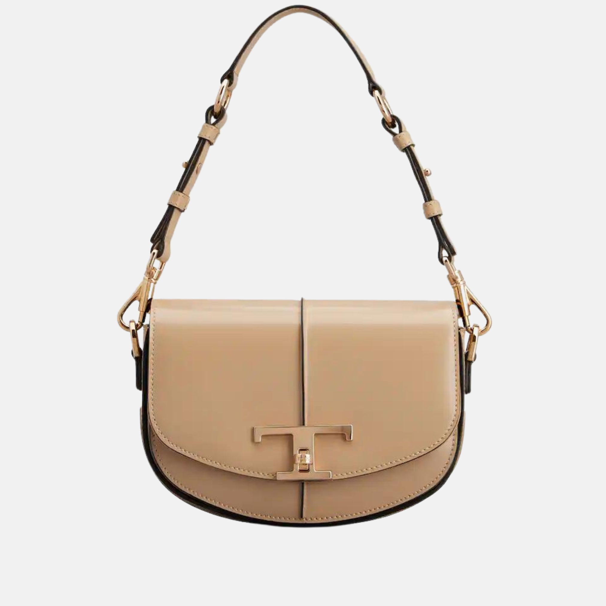 T Timeless Shoulder Bag in Leather Mini