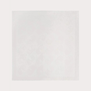 VLOGO SIGNATURE SILK AND LINEN SCARF