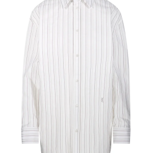 Saint Laurent Striped Button-Up Shirt