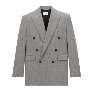 jacket in wool twill