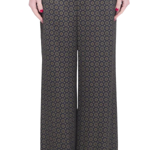 MEDALLION PATTERN TROUSERS