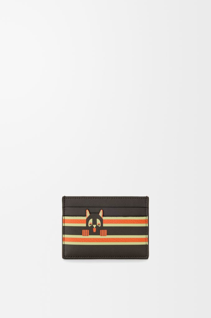 Futrola za kartice C643322X53 DARK TAUPE/ORANGE