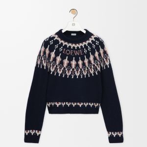 Dzemper S359Y14KIB NAVY/MULTICOLOR