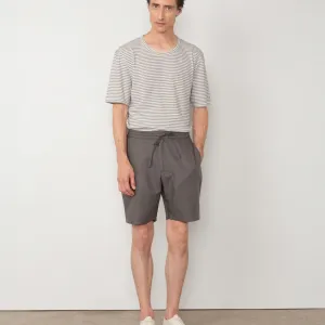 Majica S26MTEE201 HEATHERGREY/WHITE
