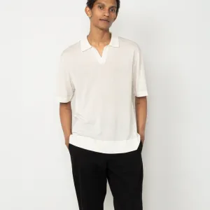 Polo S26MKNT303 CREAM