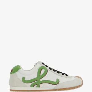 Enamelled Charm Asymmetric Sneakers