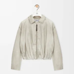 Draped Jacket In Cotton