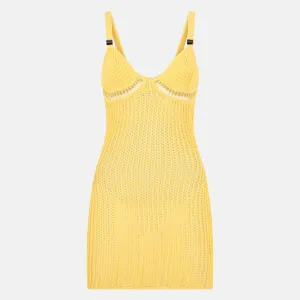 Yellow Mini Dress