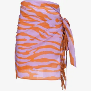 Orange & Purple Pareo