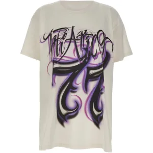 White & Multicolor T-Shirt