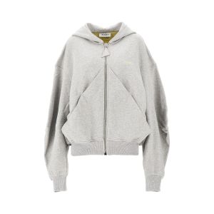 Full-Zip Cotton Hoodie