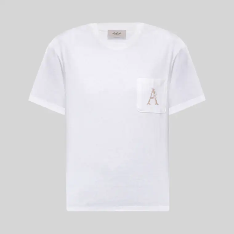 Chalk T-Shirt with monogram logo