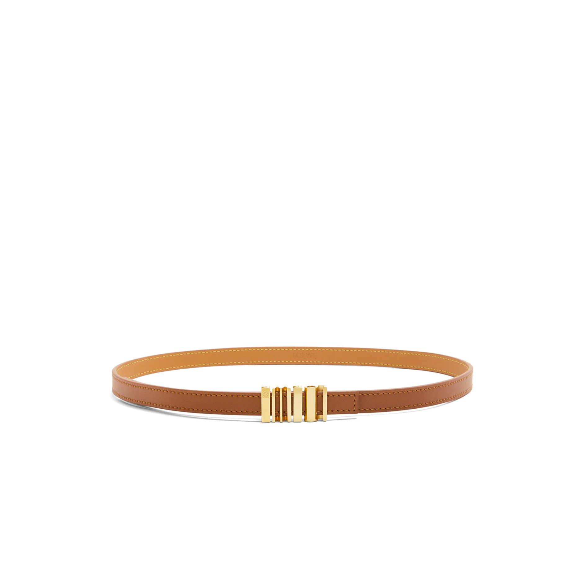 LOEWE graphic belt in classic calfskin