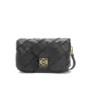 Mini Puffer Goya in pleated shiny nappa lambskin