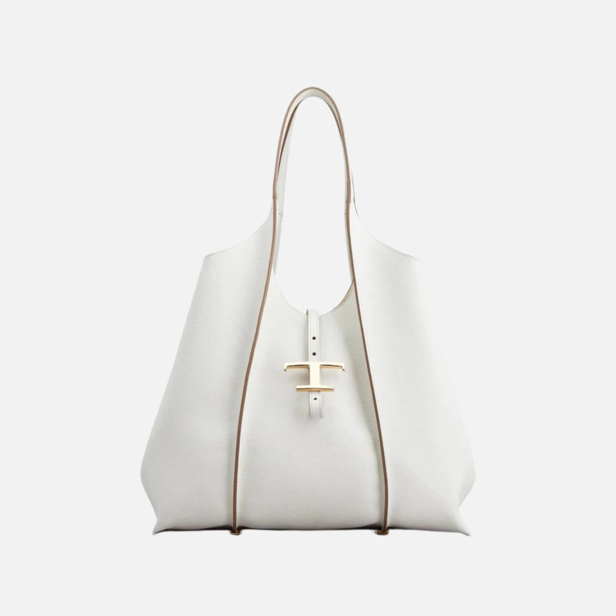 T Timeless Shopping Bag in Leather Medium