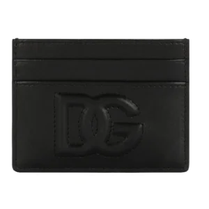 Calfskin DG Logo card holder