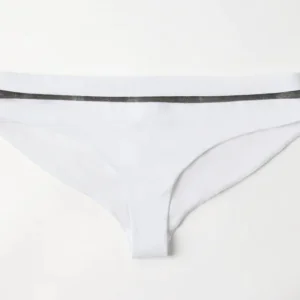 Techno jersey bikini bottoms with monili