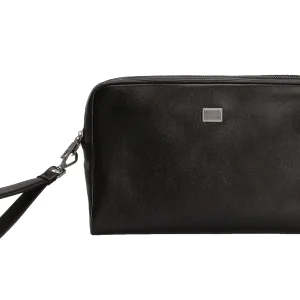 Calfskin pouch