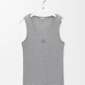 Anagram tank top in silk