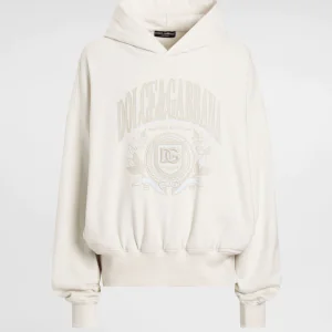 Hoodie with embroidery