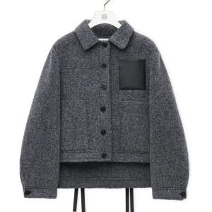 Workwear jacket in wool blend