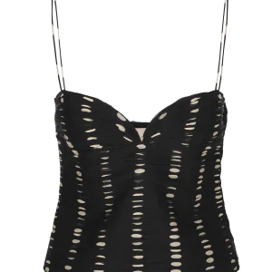 Valentino Dot Printed Sleeveless Top