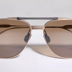 Aviator titanium sunglasses