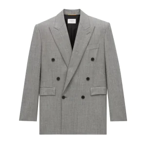 jacket in wool twill